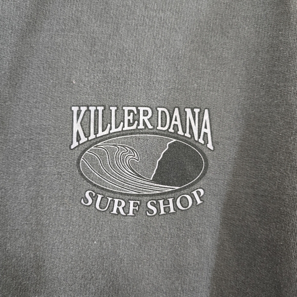 Killer Dana Surf Shop Wave Logo Pullover Hoodie Charcoal XL Dana Point, CA - Picture 5 of 5